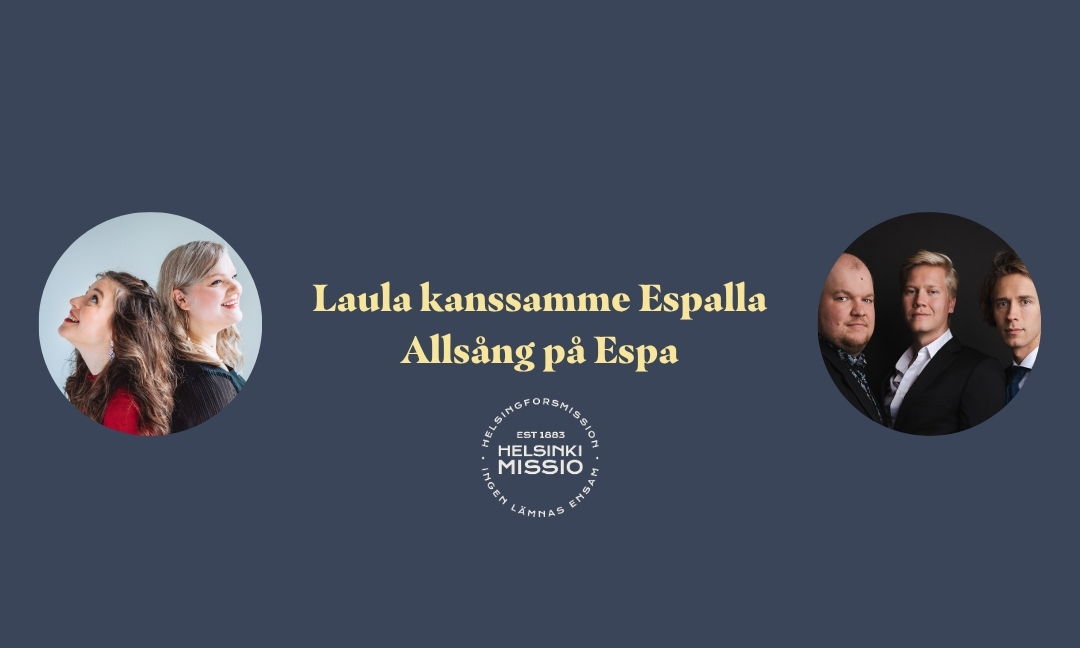 Laula kanssamme Espalla – Allsång på Espa